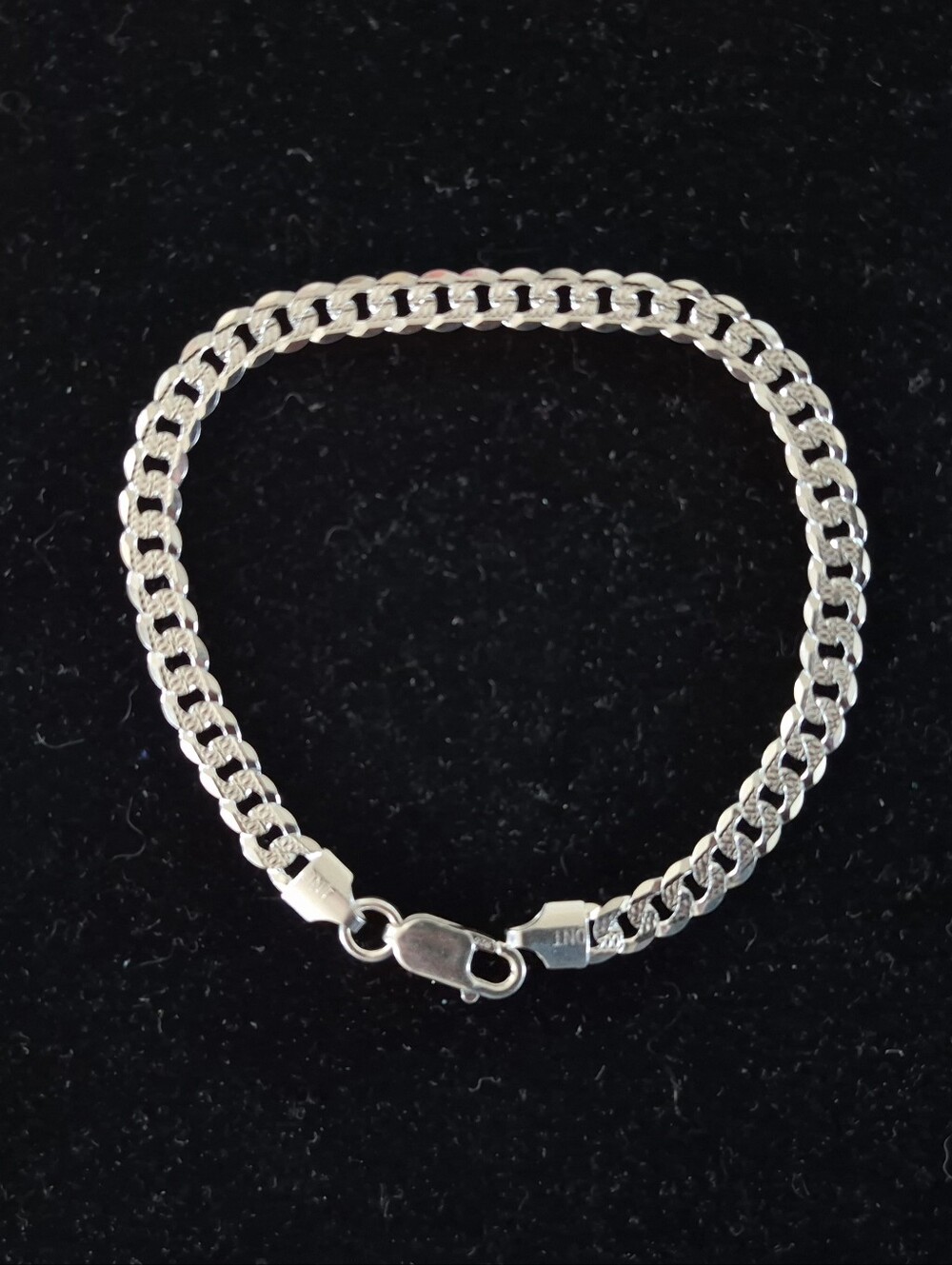 .925 Sterling Silver 8 in Bracelet, Jewelry
